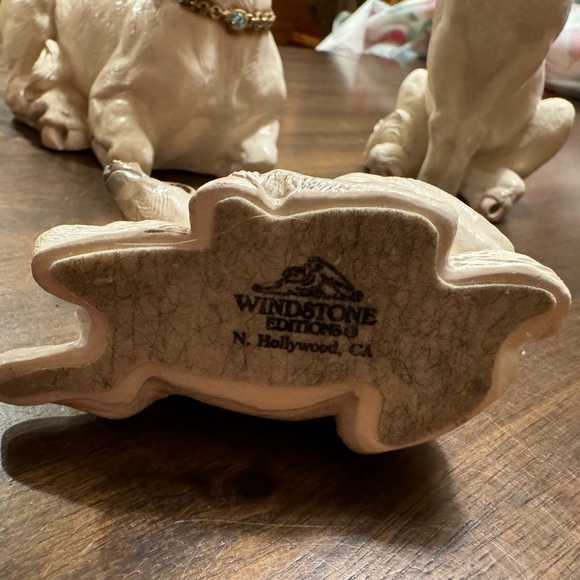 Flawless Vintage 1990’s White Winstone Unicorn Family set of 4 - Picture 8 of 17